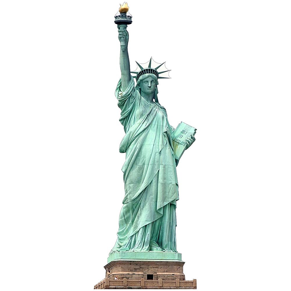 Amazon.com: H13101 Statue of Liberty No Base Cardboard Cutout